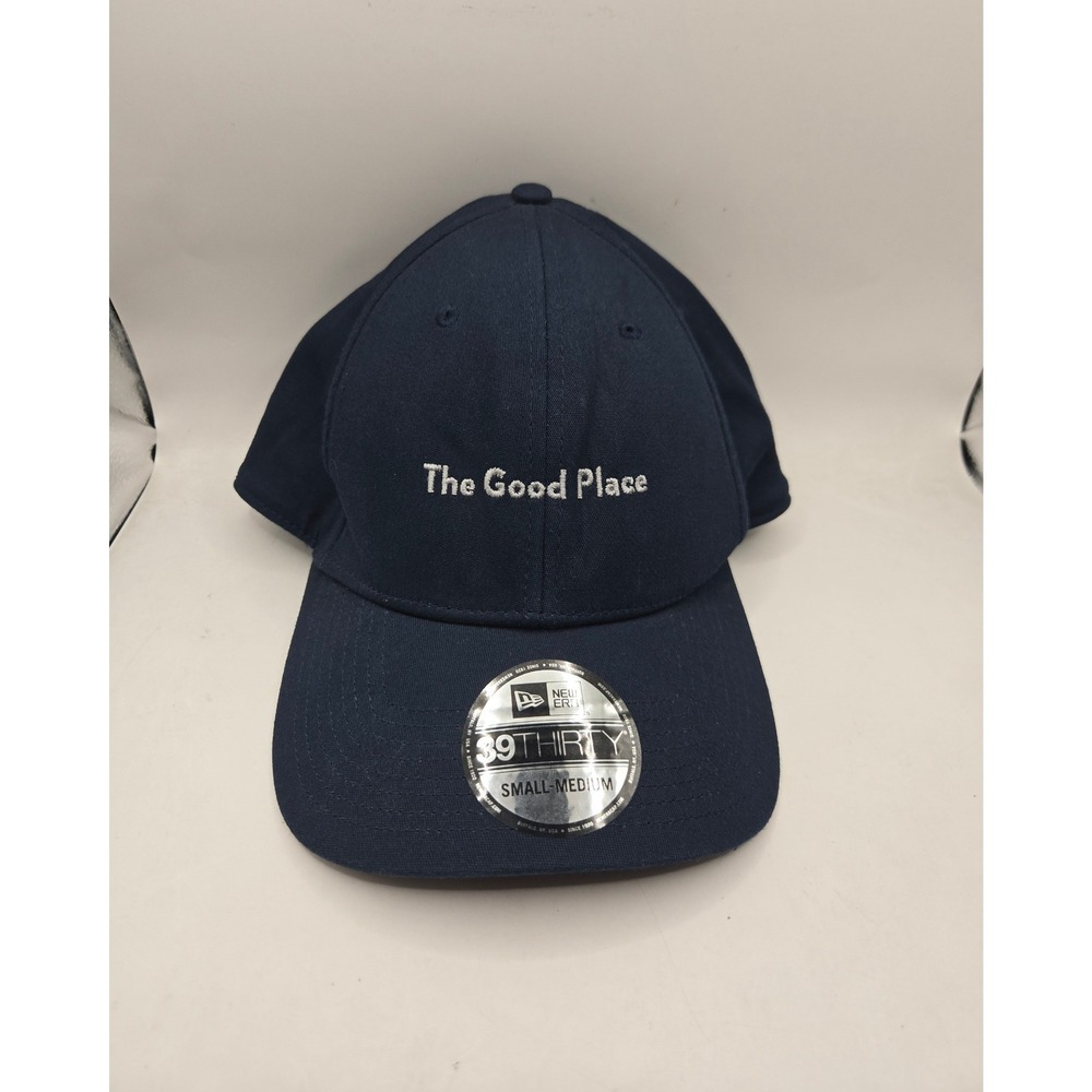 The Good Place Hat Unisex S/M Navy Cast & Crew Season 2 Exclusive New Era Rare